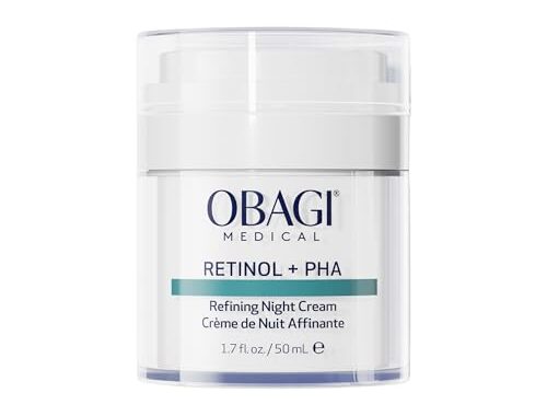 Obagi Medical Retinol + PHA Refining Night Cream – Clinically Proven, Dual-Action, Overnight Anti-Aging Face Cream for Smoother, Renewed Skin & a More Even-Looking Complexion – 1.7 Oz