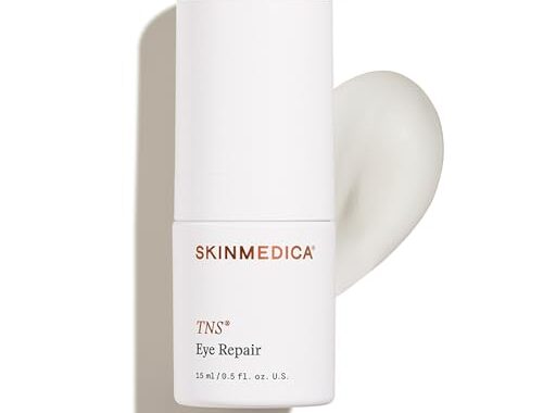 SkinMedica TNS Eye Repair Cream – Helps reduce the appearance of fine lines, wrinkles, and dark circles with a powerful blend of peptides, vitamins, and antioxidants, NEW PACKAGING, 0.5 Oz