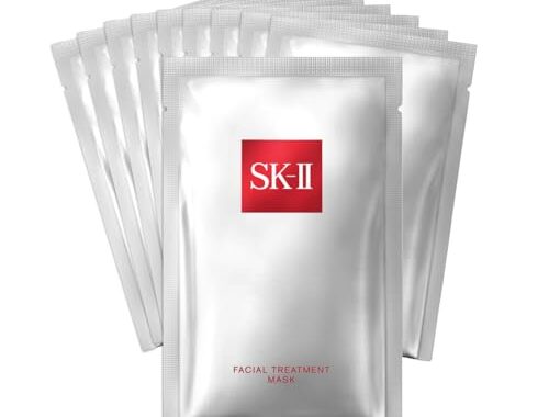 SK-II Facial Masks – Brightening Face Mask Sheets to Help Improve Tone, Texture & Radiance – Anti-Aging Treatment for Replenished Moisture & Visibly Healthier Skin
